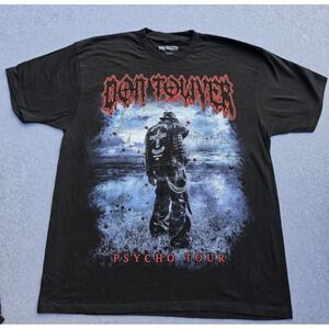 Don Toliver  "Psycho Tour" Graphic T Shirt Size X-Large Black‎ NWOT